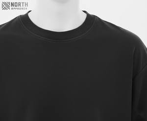 Camiseta de Hombre de la Mejor Calidad, Camiseta Lisa de Alta Calidad para Ropa Urbana, 280 g/m², Peso Pesado, Impresión de Logotipo, para Fabricación Personalizada OEM - Product Image 6