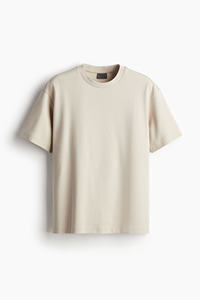 T-shirt oversize imprimé de qualité, col rond, manches courtes, coupe courte, avec motif, logo personnalisé, style streetwear. - Product Image 5