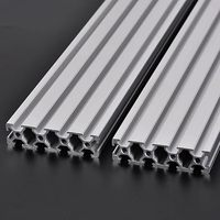 Profils en aluminium industriel à rainures en T - 2020 / 3030 / 4040 / 6060 / 8080 Usine du Vietnam
