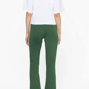 Pantalons de survêtement évasés pour femmes sur mesure en gros, taille élastique, toile, décontractés, streetwear, pantalon baggy, pantalon de survêtement - Product Image 6