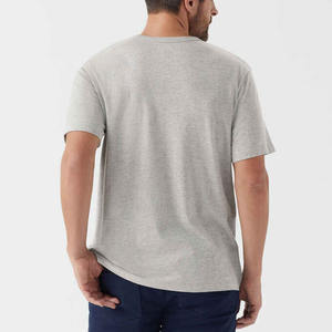 T-shirt unisexe classique à col rond en coton, manches courtes, impression de logo personnalisé, t-shirt en microfibre - Product Image 6