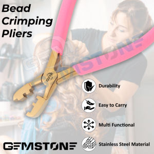 Pince professionnelle pour retirer les micro-anneaux, adaptée aux anneaux de 6 mm/4 mm, outil pour extensions de cheveux, pince en acier inoxydable doré, antidérapante, rose - Product Image 6