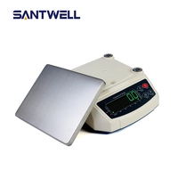 Balance électronique intelligente numérique Santwell en acier inoxydable 304, haute précision, étanche IP68, avec affichage LED, OEM