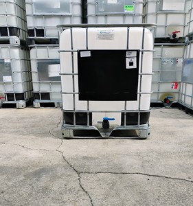 ปั๊มไนโตรเจนเหลว ถังเก็บสารเคมีปลอดภัย ถัง IBC พรีเมียม 1200 ลิตร สำหรับสแตนเลสสตีล HDPE ที่ได้รับการรับรอง สำหรับอุตสาหกรรมอาหาร - Product Image 1