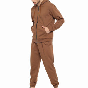 Chándal con Capucha para Hombre, Personalizado, de Invierno, de Felpa, Algodón Grueso, Estilo Holgado, Pantalones Anchos, Ropa Deportiva Urbana, Venta al Por Mayor OEM - Product Image 3