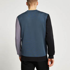 Quality <b>Men's</b> Winter Casual Pullover Custom Logo Blank Solid Color Eco-Friendly Digital Printing Cotton Fleece <b>Sweatshirt</b> - Product Image 3