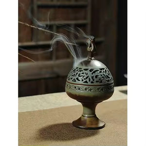 กระถางธูปโลหะและไม้หอมสำหรับตกแต่งคาเฟ่และโรงแรม - Product Image 3