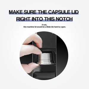 Capsules de café réutilisables en gros, dosettes de café rechargeables en SUS304 pour Lavazza Blue Lb951/Blue Lb300 - Product Image 4