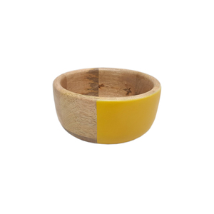 ชามไม้อะคาเซียไม้ทรงกลมดีไซน์เคลือบเป็นมิตรต่อสิ่งแวดล้อมสำหรับตกแต่งเทศกาลคริสต์มาสทำจากไม้อะคาเซียทำจากไม้ทรงกลมออกแบบโลโก้ได้ตามต้องการ - Product Image 3