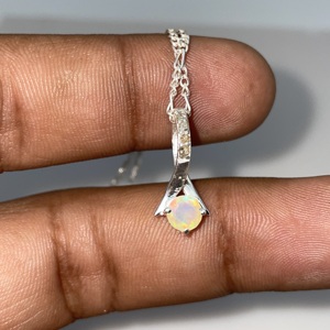 Pendentif en zircon éthiopien, alliage plaqué argent, fait à la main, bijoux vintage, certifié par un tiers, breloques de fête chrétienne - Product Image 1