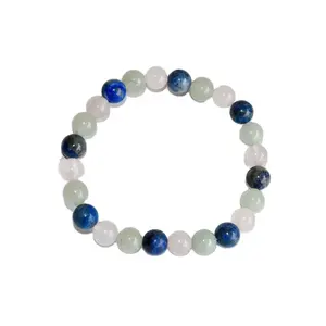 Large gamme de bijoux de mode lisses et brillants de qualité optimale pour renforcer le bracelet de méditation en perles de pierres précieuses en cristal d'amitié