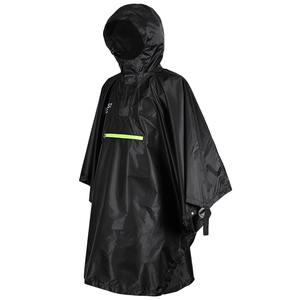 Chubasquero de poliéster 2025 industrial hecho a medida OEM 100%, Con cremallera larga chaqueta impermeable, cortavientos con capucha, temporada de lluvia para exteriores - Product Image 4
