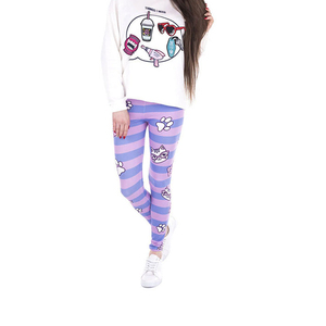 Gran oferta, mallas deportivas para mujer, pantalones de Yoga con cintura elástica estampados a rayas rosas con nuevo diseño - Product Image 4