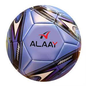 Alaay ลูกบอลฟุตบอล5 # ทำจากหนังพีวีซีเย็บตะเข็บต้นฉบับทำจากหนัง PVC ขนาด5ลูกฟุตบอล - Product Image 1
