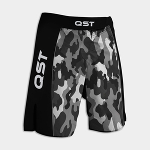 Pantalones cortos de MMA profesionales de calidad superior QST para lucha libre-Kimono personalizado entrenamiento de artes marciales 100% poliéster a prueba de encogimiento Unisex - Product Image 1