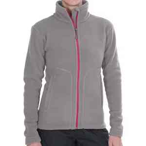 Transpirable Precio razonable Moda Manga larga Cremallera completa Promoción Chaqueta polar para mujer Marca en NOORX SPORTS - Product Image 5