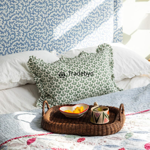 ถาดหวายสานมือเคลื่อนย้ายได้สำหรับตกแต่งโต๊ะของขวัญและให้บริการของขวัญที่ทันสมัยเป็นมิตรต่อสิ่งแวดล้อม - Product Image 4