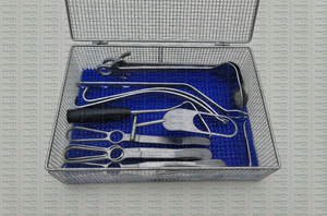 Ensemble de rétracteurs d'épaule pour chirurgie, 13 pièces, avec boîte de stérilisation en maille, orthopédie - Product Image 4