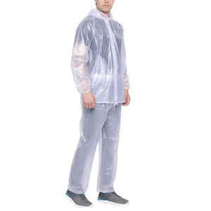 Combinaisons de pluie en gros, sports, vélo, randonnée, logo personnalisé et multicolores, combinaison de pluie pour moto adulte, imperméable - Product Image 3