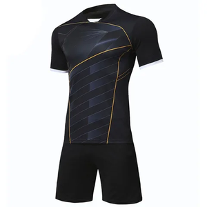 Vente en gros de maillots de football rétro personnalisés pour adultes et hommes, uniformes de football pour hommes, vêtements de football en polyester au design personnalisé Ronaldo - Product Image 5
