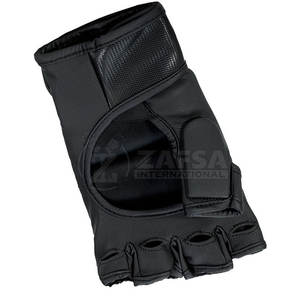 Gants MMA de fabrication professionnelle pour l'entraînement au combat Matériau en cuir durable - Product Image 4