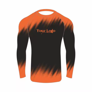 New Arrival High Quality Custom <b>Rashguard</b> Sublimation Printed MMA Rushguard Your Logo OEM New Arrival Sublimation Printed - Product Image 4