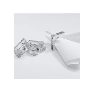 Servilletero acrílico al por mayor, suministros de vajilla para hotel, servilletero y Mesa, accesorios decorativos para escritorio - Product Image 5