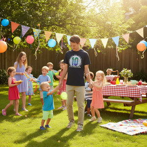 T-shirt officiel vintage 2016 pour garçons, à chiffres doubles, pour 10 ans, vêtements promotionnels - Product Image 3