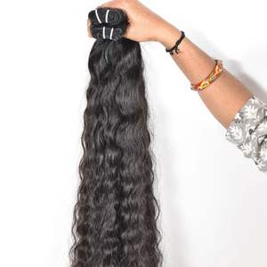 ผมต่อและมัดผมมนุษย์แบบไม่ผ่านกระบวนการไม่พันกันไม่หลุดร่วง - Product Image 3