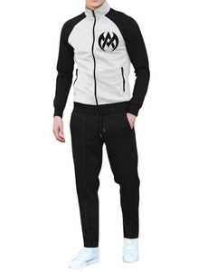 Mens 2 parça eşofman setleri rahat şık Waffle setleri tam Zip <span class=keywords><strong>Mock</strong></span> boyun ceketler ve <span class=keywords><strong>Sweatpants</strong></span> setleri 100% polyester