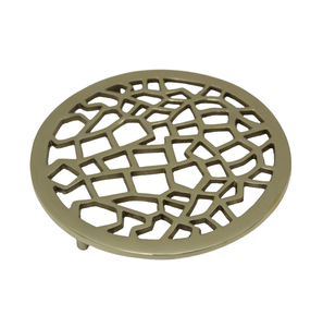 Latest Design Aluminum <b>Trivet</b> With Brass EPL Gold Color American Style Coaster & Stand For Tabletop Decoration - Product Image 1