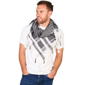 Shemagh Hommes Keffiyeh Écharpe Tactique Hommes Tête Cou - Product Image 3