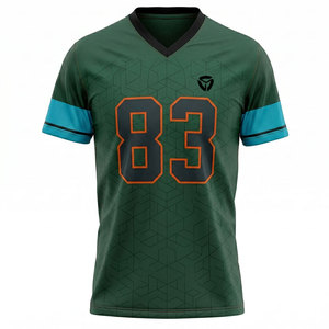 Maillot de football américain style urbain, tissu léger, design respirant, coupe confortable, idéal pour l'entraînement et les sports - Product Image 1