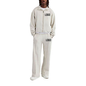 Chándal de moda para hombre, conjunto de 2 piezas, sudadera y pantalones de chándal, ropa deportiva, sudaderas con cremallera, ropa informal para hombre - Product Image 1