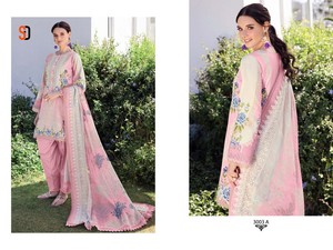 Collection Salwar Kameez en coton de qualité supérieure avec broderie Vêtements de travail pour fêtes Vêtements indiens et pakistanais vente en gros - Product Image 5