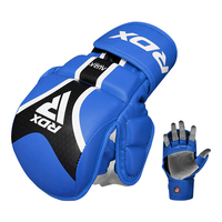 Meilleur Design MMA Gants En Gros de Haute Qualité MMA Gants RDX Aura Plus T-17 Rouge MMA Sparring Gants Pour La Formation