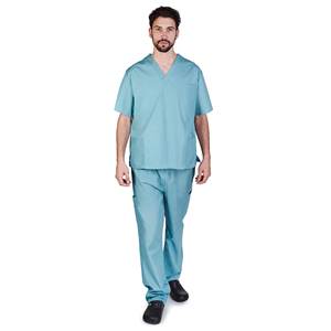 Conjunto de uniforme de enfermería para hombre, Set de 2 piezas de poliéster y algodón de calidad superior, con logotipo personalizado - Product Image 5