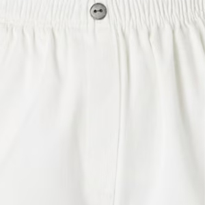 Vente chaude Personnalisé Haute Qualité Premium Qualité 100% Coton Blanc Couleur Unie Femmes Denim Shorts Avec Un Style Droit, Shorts Pour Femmes - Product Image 4