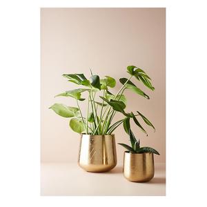 Vase à fleurs en métal artisanal pour un style intérieur luxueux et une décoration florale avec des détails esthétiques vintage - Product Image 6