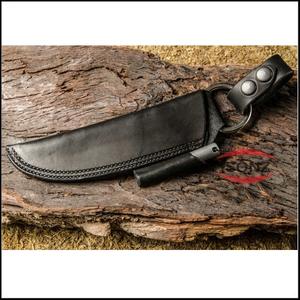 Couteau de survie extérieur multifonction avec étui en cuir Couteau de chef de cuisine personnalisable OEM/ODM pour le camping - Product Image 4