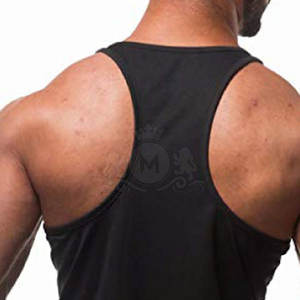 Meilleures ventes Débardeur de haute qualité pour hommes Haut de couleur unie solide et respirant de qualité supérieure pour hommes - Product Image 5