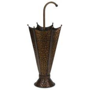 High Grade Gold Plated Hammered Texture Superior Quality Metal Made <b>Umbrella</b> Shaped <b>Umbrella</b> Holder <b>Stand</b> In Competitive Price - Product Image 4