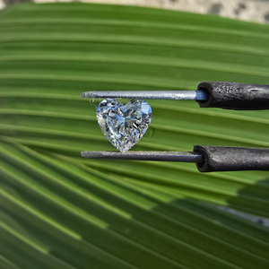Diamante suelto tallado en corazón cultivado en laboratorio, 1 quilate, certificado IGI, color D, claridad VVS1, para la fabricación de joyas, al por mayor - Product Image 1