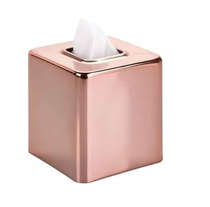 Forme personnalisée disponible Boîte à mouchoirs en métal de nouvelle conception Boîte à mouchoirs d'aspect de luxe pour le prix de gros. - Product Image 1