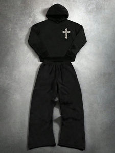 2026 gros survêtement pour hommes vêtements Fitness léger bonne fabrication hommes impression survêtements personnalisé OEM Service - Product Image 2