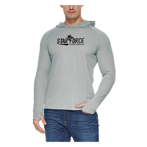 Upf 50 + Quick Dry Outdoor Shirt Sublimación Sudadera con capucha de pesca con protección facial Jerseys de pescado con capucha - Product Image 3