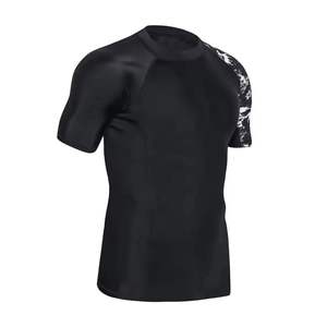 Bas quantité minimale de commande Conception de logo personnalisé Sublimation complète Demi-manche Rash Guard Haute Performance BJJ MMA Jiu Jitsu Formation Rash Guards - Product Image 2