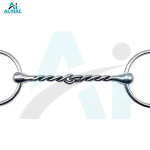 ALMAC Mèche à cheval traditionnelle réutilisable à joint unique pour les cavaliers expérimentés débutants Tous les instruments de chirurgie équestre - Product Image 5