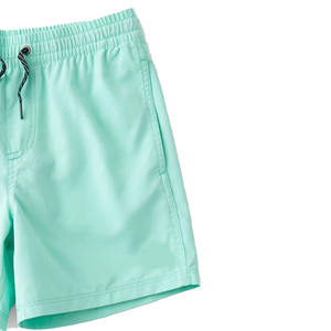 กางเกงขาสั้นชายหาดลำลองเอวยางยืดพิมพ์ลายรุ่นล่าสุด รับทำโลโก้ตามสั่ง MOQ ต่ำ ป้องกันแบคทีเรีย ระบายอากาศ ยืดหยุ่น 100% - Product Image 2