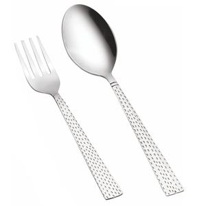 Ensemble de couverts standard d'hôtel de luxe avec poignée en acier inoxydable design Couverts en métal de qualité supérieure pour mariage/fête Utilisation sur table dans la cuisine - Product Image 2